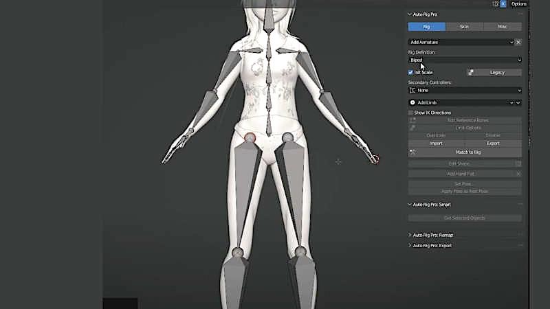 Rigged Character Maker for Blender