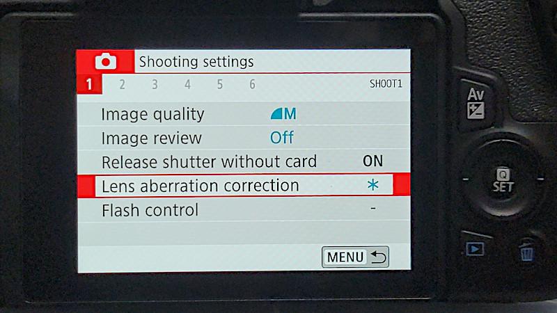 Canon EOS Rebel SL3 - Shooting Settings