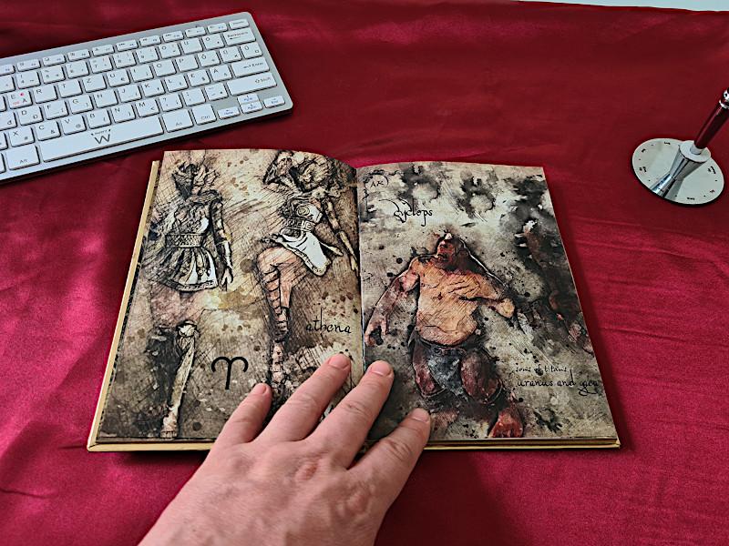 Legen AR Book - High quality illustrations
