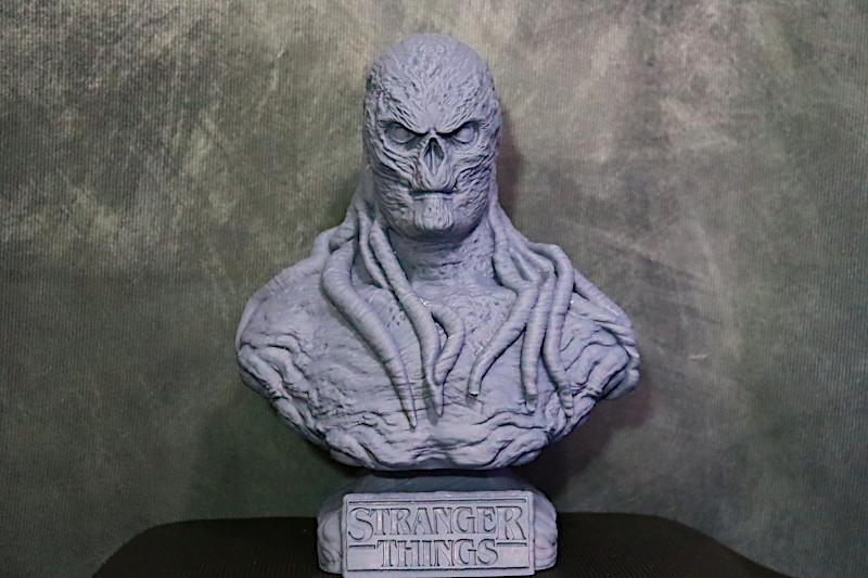 Vecna Bust in Grey Resin