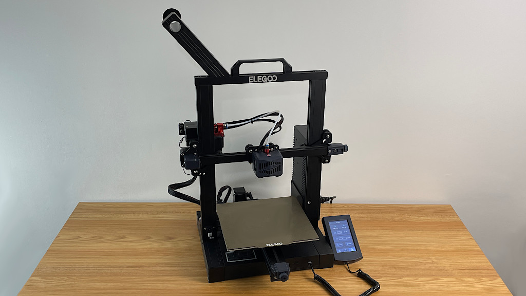Elegoo Neptune 4 Max FDM 3D printer review - speed and Klipper for