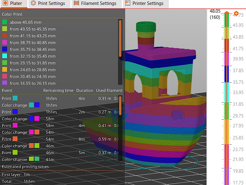 Color Print Feature