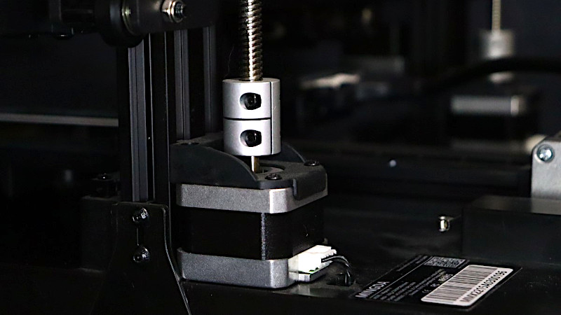 Motor and Threaded Rod