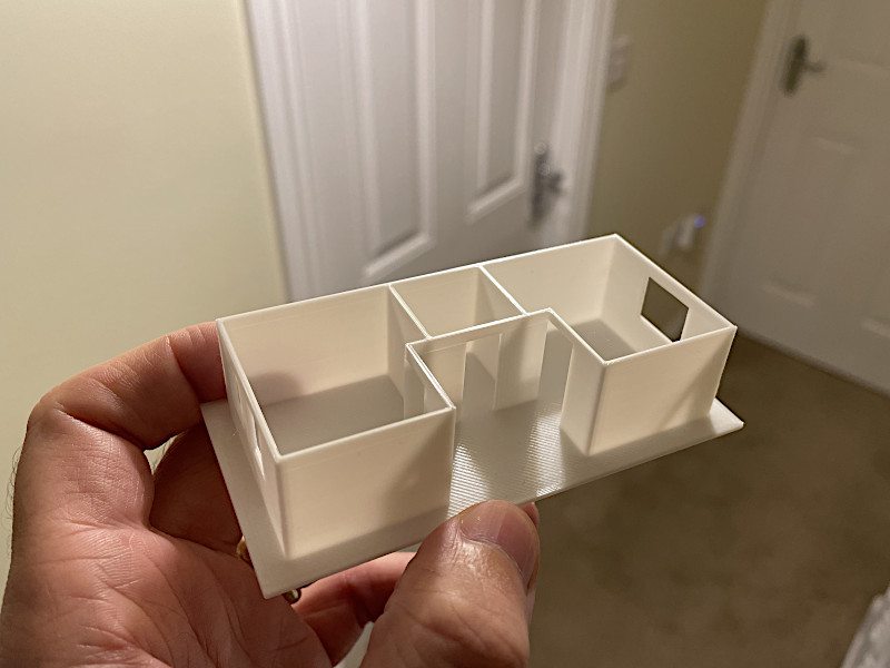 3D Printed in PLA Floor Plan