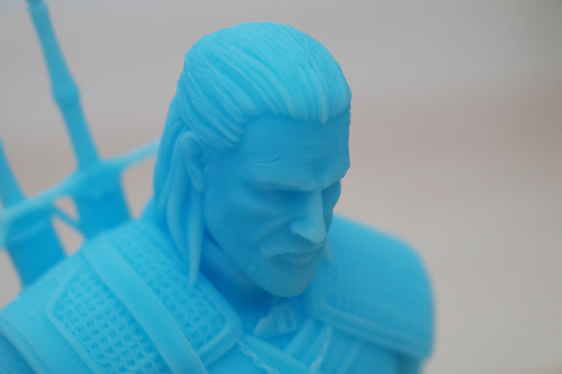 Geralt of Rivea bust by Fotis Mint