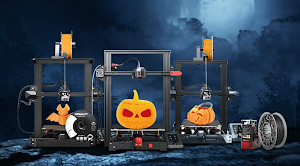 Creality 3D Printers in Halloween Theme