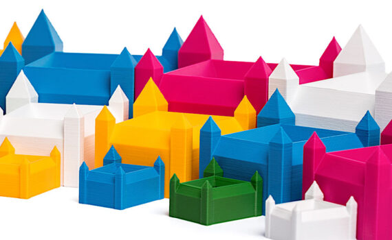 Low Poly Art - Bratislava Castle