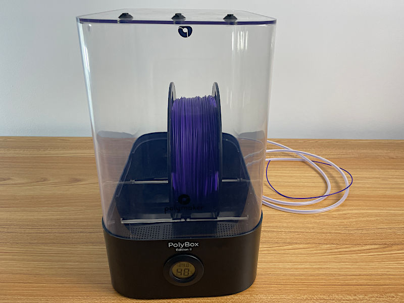 Polymaker PolyBox - Assembled with the Filament Spool