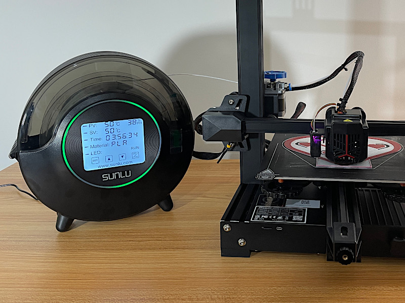 Sovol Filament Dryer Box Supports 2 Spools of Filament Heating and