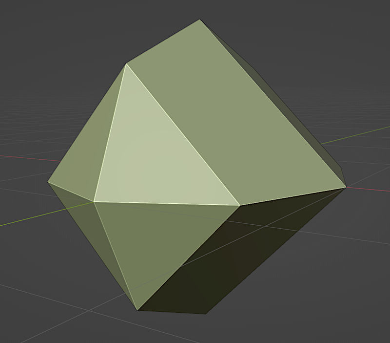 Low Poly Sphere in Blender