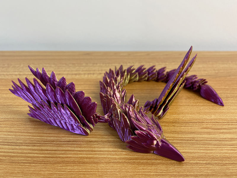 The Best Articulated Dragon Models - Flexible Print in Place for 3D Printing