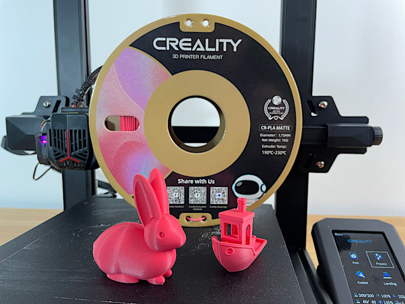 Creality CR-PLA Matte Texture 1.75mm PLA 3D Printing Filament 1kg