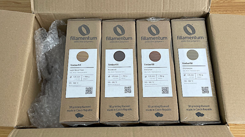 Fillamentum Timberfill Packaging