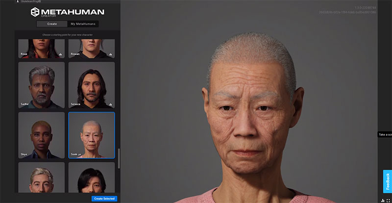 MetaHuman Creator allows anyone to create realistic digital people