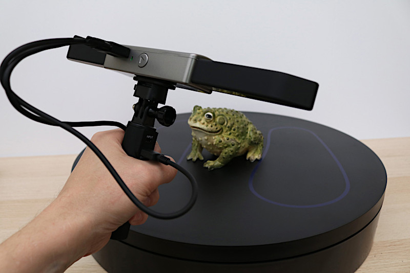Scanning a toad