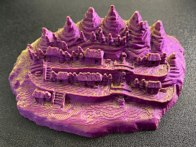 3D Printed Sandcastle