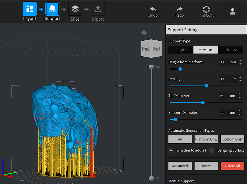 Halot Box Slicer Software Preview