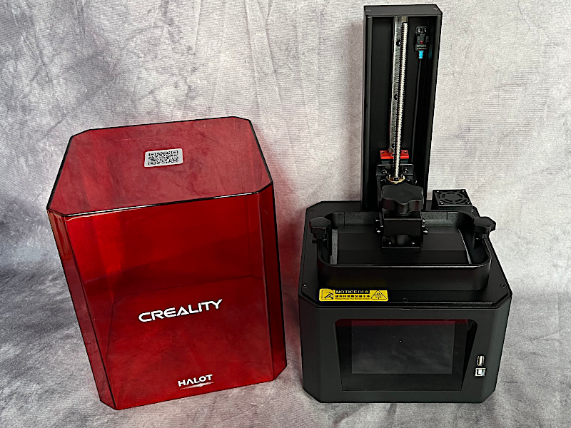 Creality Halot-One Resin 3D Printer Unboxing and Testing