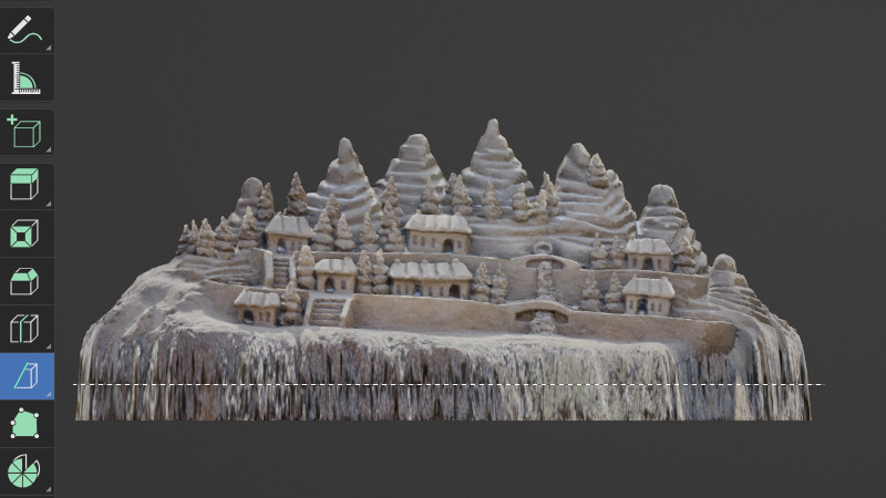 Sandcastle in Blender