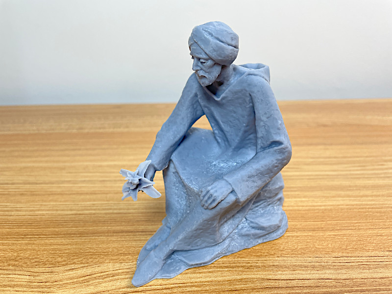 Ibn al-Baytar Statue 3D Printed in Resin