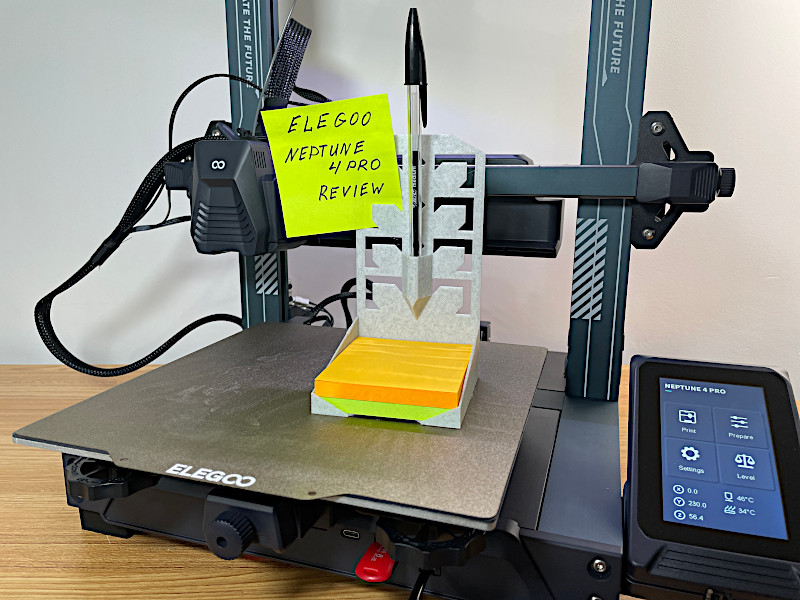 Elegoo Neptune 4 Pro Review - 3D Printer Testing, Settings, Tips