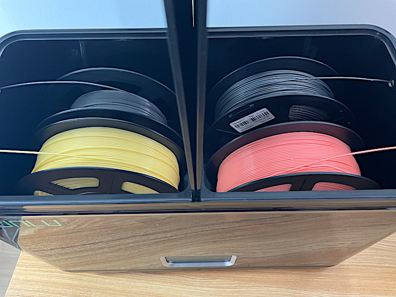 SUNLU S4 Lids Open - Four Spools