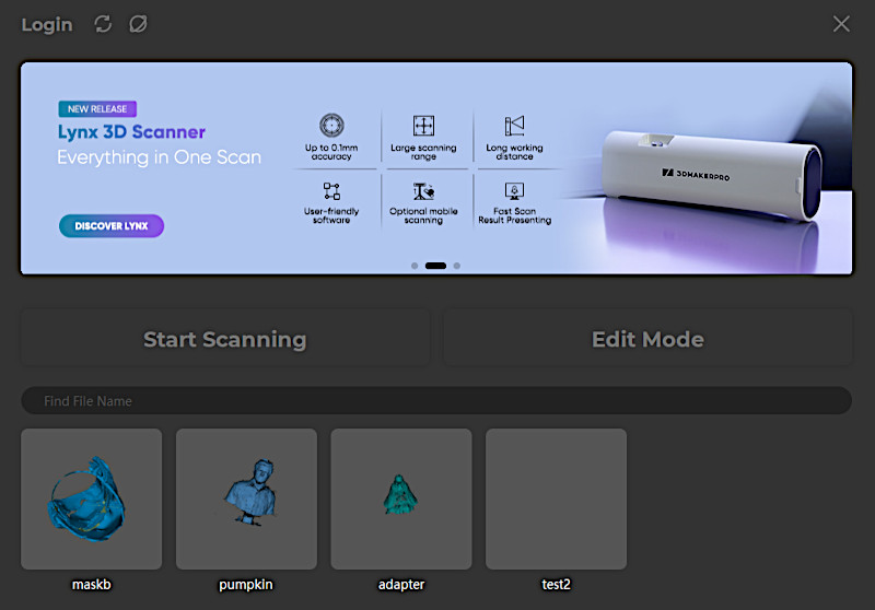 Mole 3D Scanner with Dedicated Mobile App