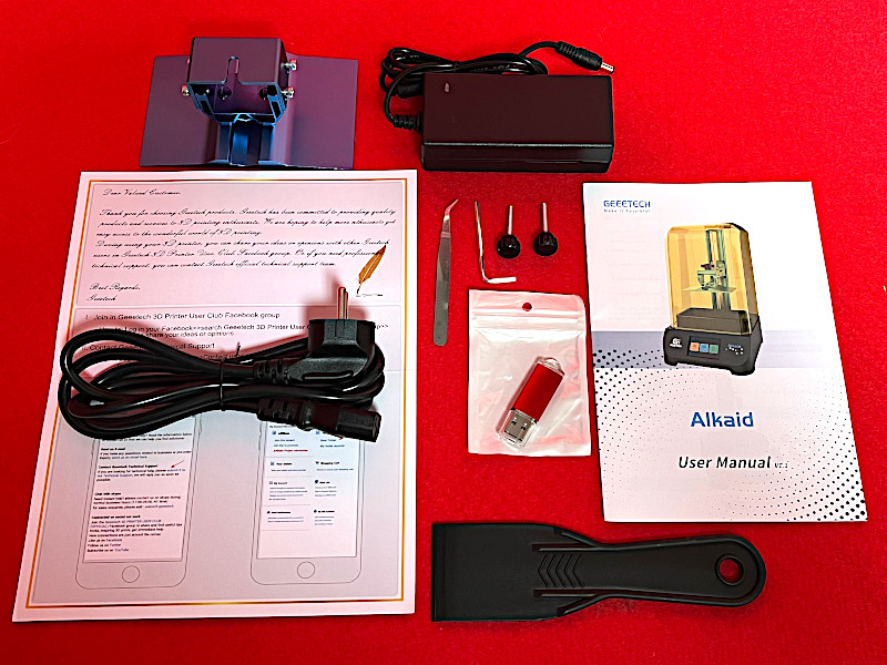 ALKAID LCD Light Curing Resin 3D Printer geeetech ALKAID LCD Light