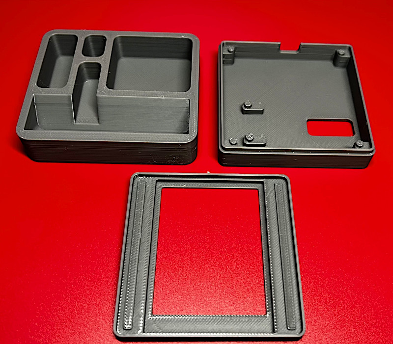 AnkerMake M5C Screen Add-on Case 3D Printed Parts