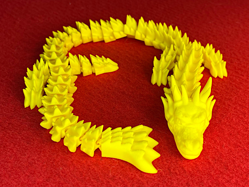Articulated Dragon Test Print