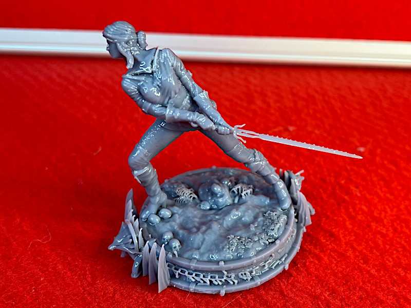 Ciri Sculpture - Resin 3D Print
