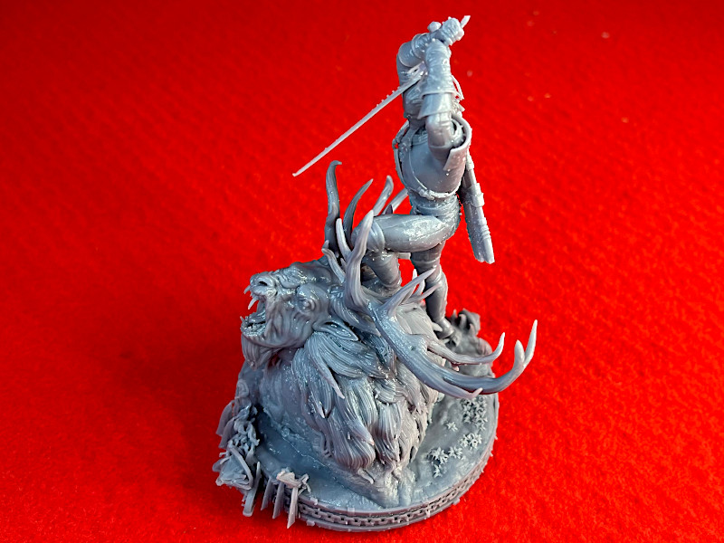 Geralt de Rivia The Witcher 3D Print