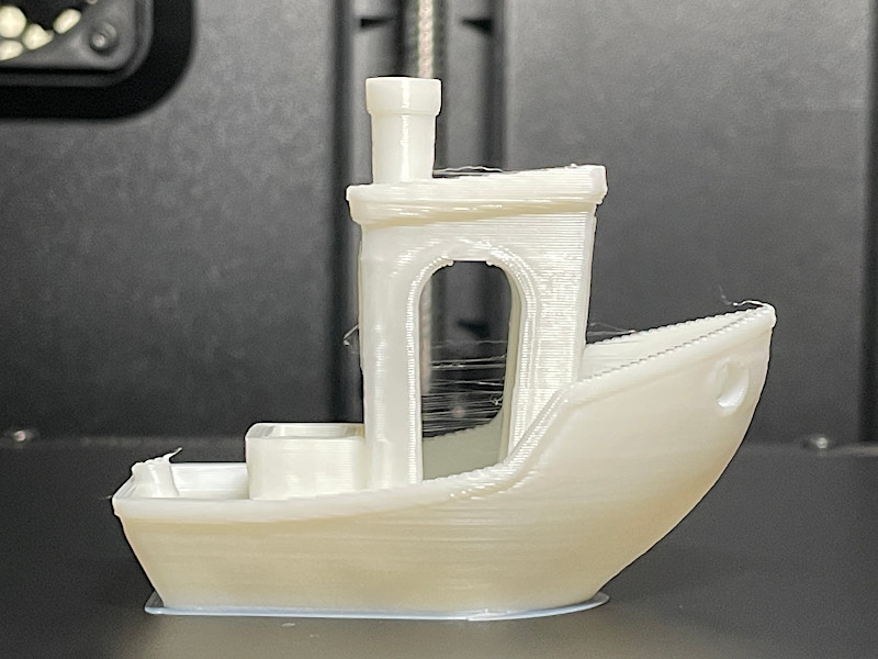 3DBenchy Test Print in Creality Hyper PLA