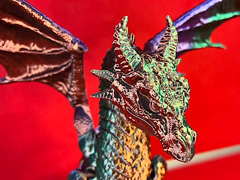 Epic Articulated Dragon - Close Look