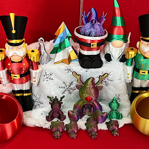 Christmas Themed 3D Prints