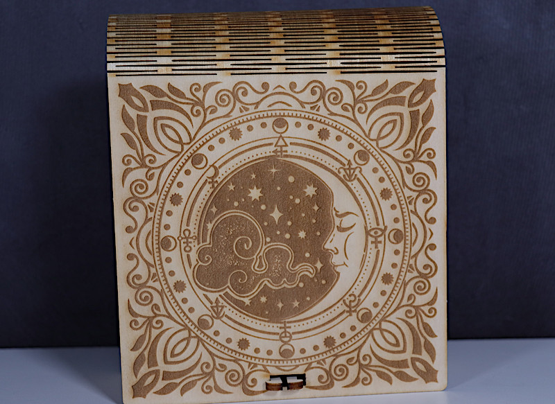 Laser Cut and Engraved Box