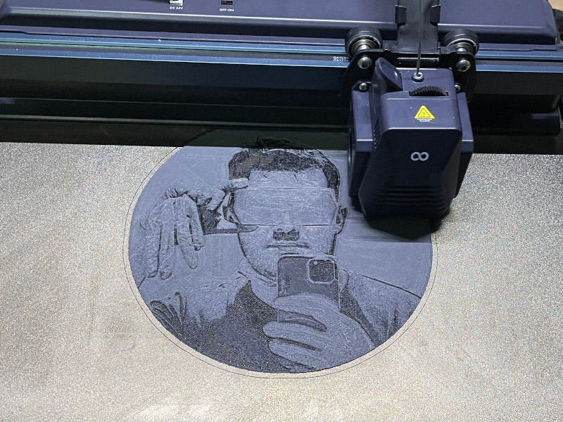 Profile Picture 3D Print on Neptune 4 Max