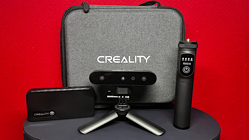 Creality CR-Scan Ferret Pro Parts and Case