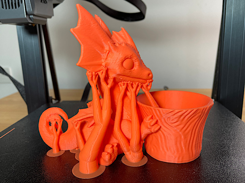 Dragon Toy Pot Planter 
