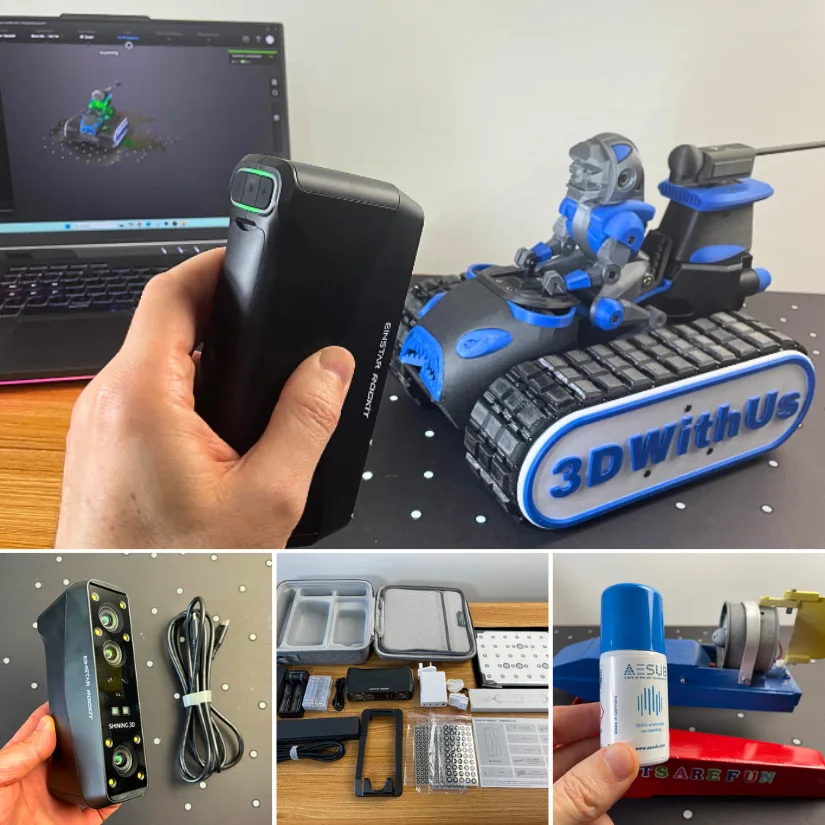 Einstar Rockit and Test Objects Compilation