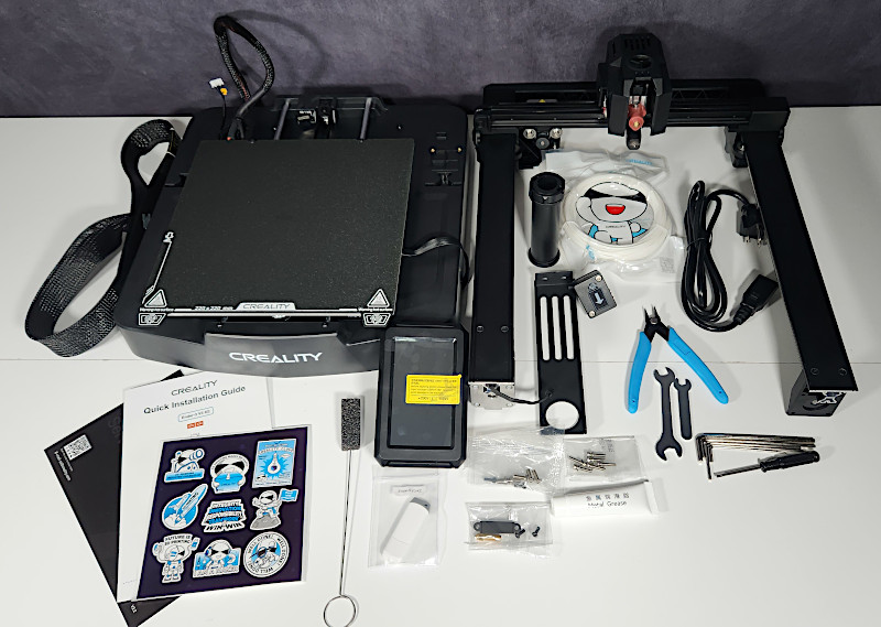 Ender-3 V3 KE Unassembled, Parts and Accessories