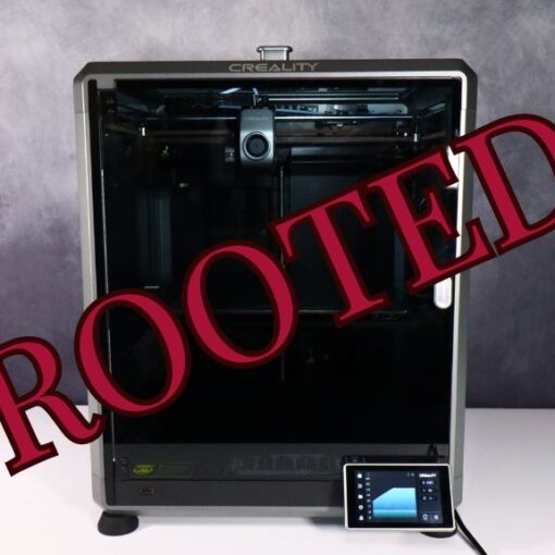 Rooted Creality K1 Max