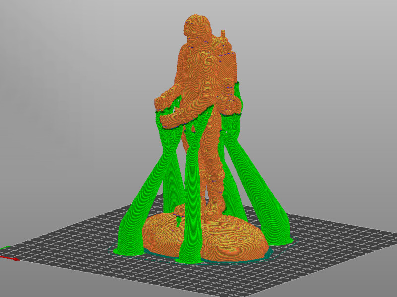 3D Model in PrusaSlicer Preview