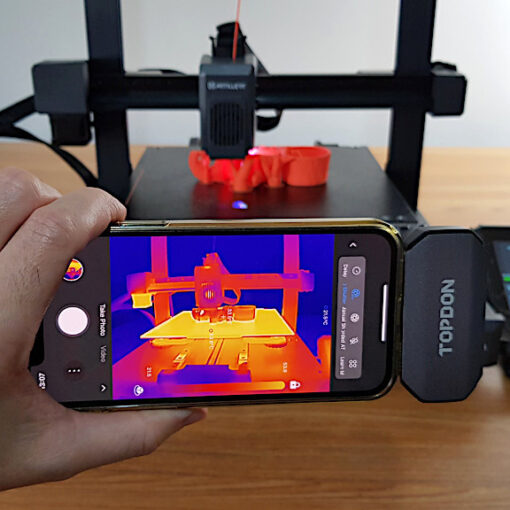 TOPDON TCView Thermal Camera and 3D Printer
