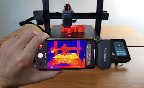 TOPDON TCView Thermal Camera and 3D Printer