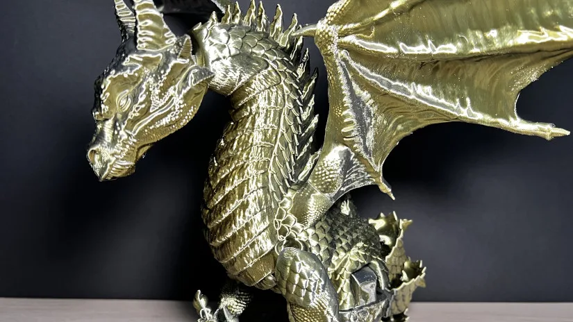 Epic Articulated Dragon - Close Look
