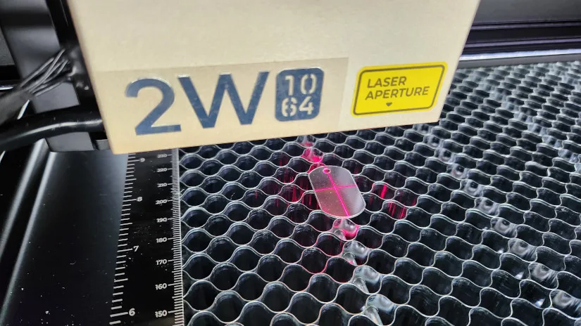 Alignment Laser on 2W 1064 IR Module