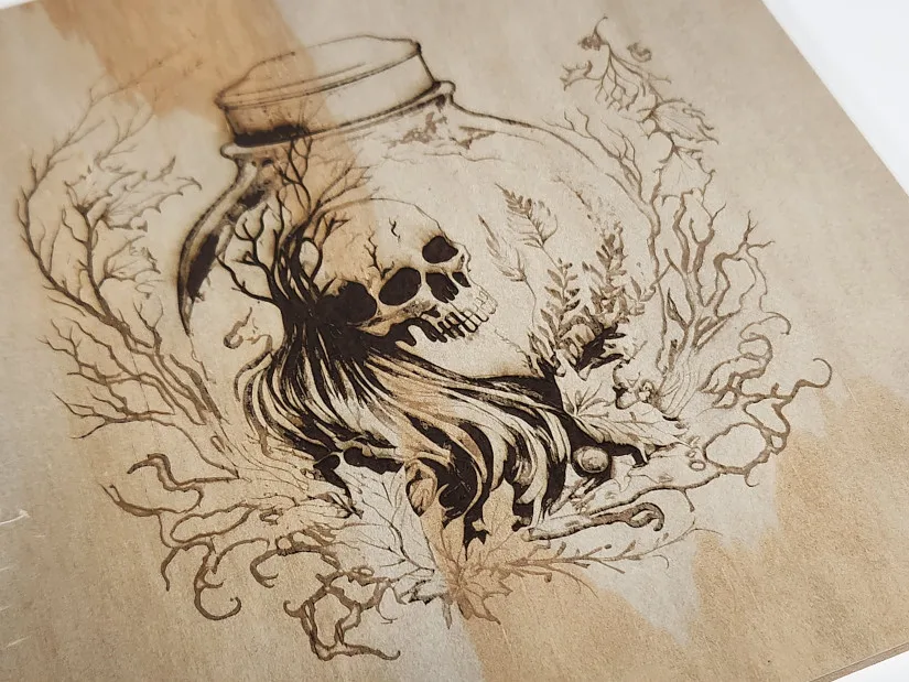 Custom Engraving on Wood