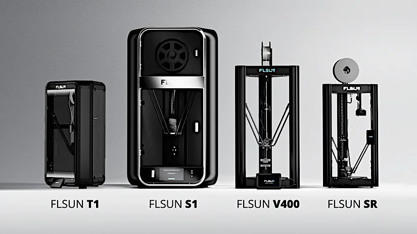 FLSUN T1, S1, V400, SR Delta 3D Printers