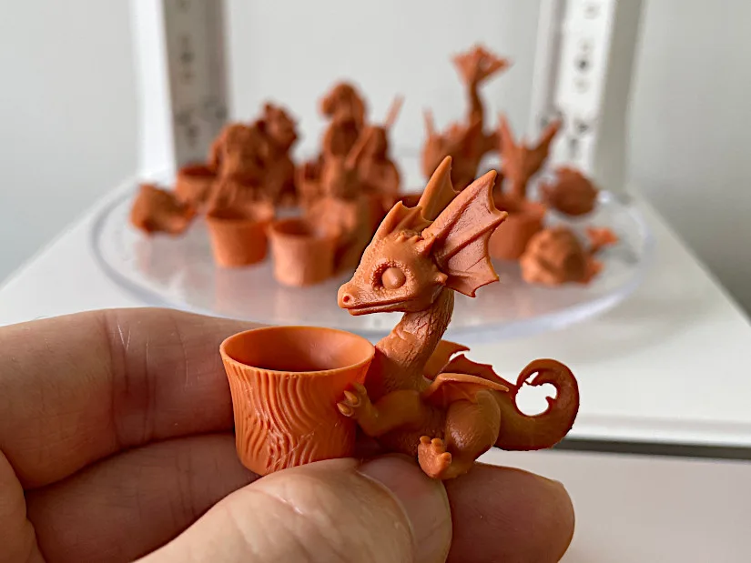 30% Downscaled Dragon Toy Model